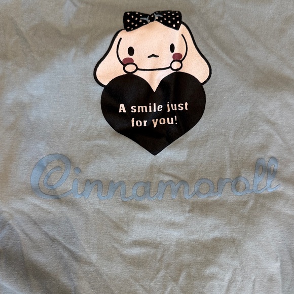 Charming Light Blue Kids Tee with Heart Graphic-New without tags - Picture 5 of 6